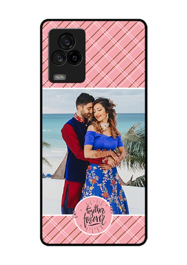 iQOO 7 Legend 5G Personalized Glass Phone Case - Together Forever Design