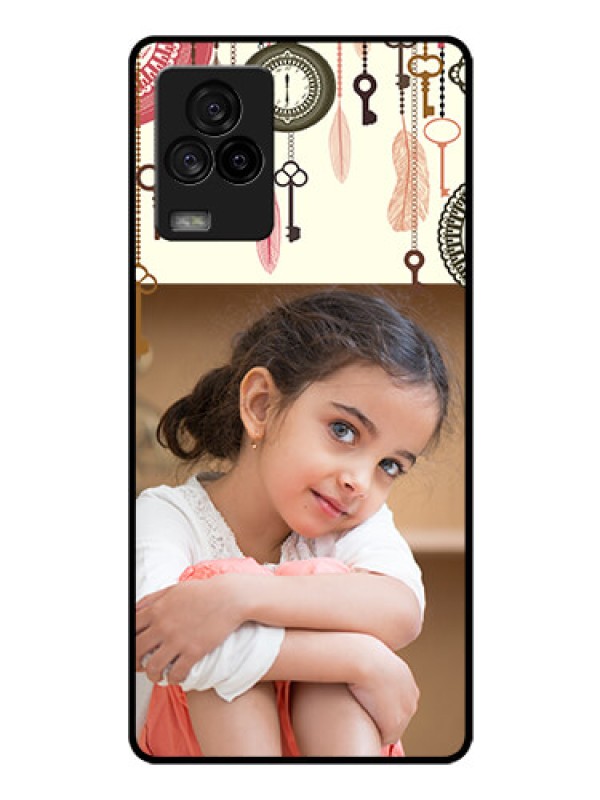 Custom iQOO 7 Legend 5G Custom Glass Mobile Case - Boho Style Design