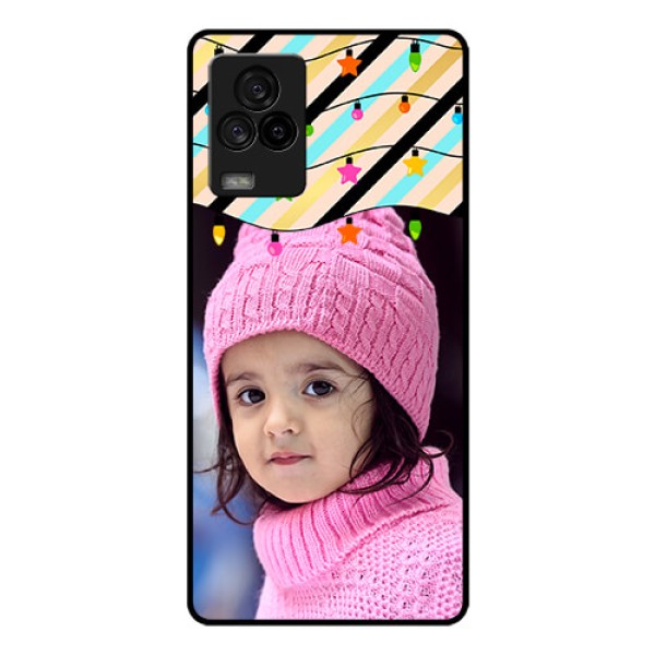 iQOO 7 Legend 5G Custom Glass Mobile Case - Lights Hanging Design