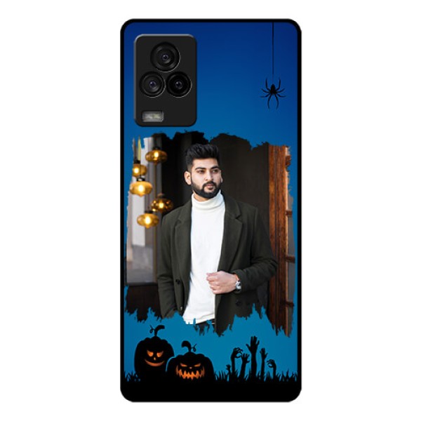 iQOO 7 Legend 5G Photo Printing on Glass Case - with pro Halloween design iQOO 7 Legend 5G Photo Printing on Glass Case - with pro Halloween design