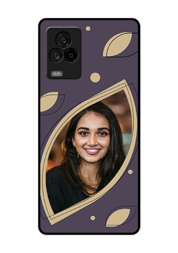iQOO 7 Legend 5G Custom Glass Mobile Case - Falling Leaf Design