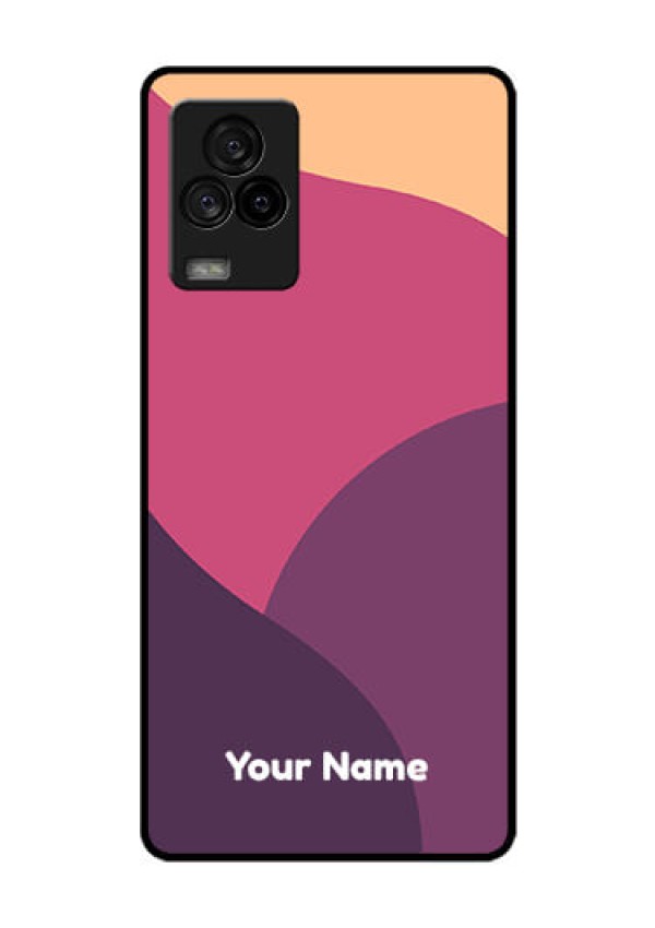 iQOO 7 Legend 5G Custom Glass Phone Case - Mixed Multi-colour abstract art Design
