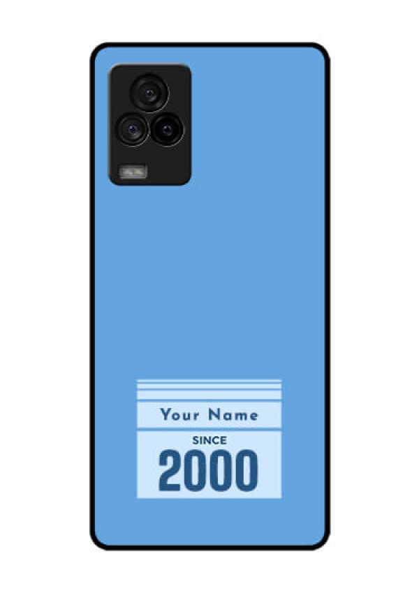 iQOO 7 Legend 5G Custom Glass Mobile Case - Custom Year of birth Design