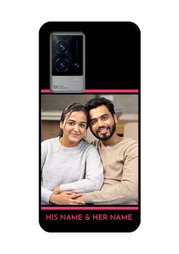 iQOO 9 5G Custom Glass Mobile Case - with Add Text Design