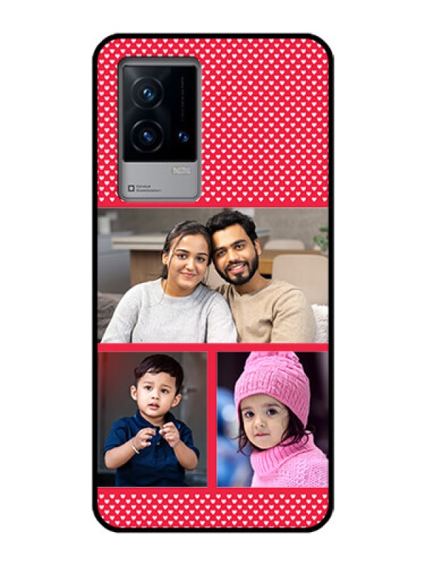 Custom iQOO 9 5G Personalized Glass Phone Case - Bulk Pic Upload Design