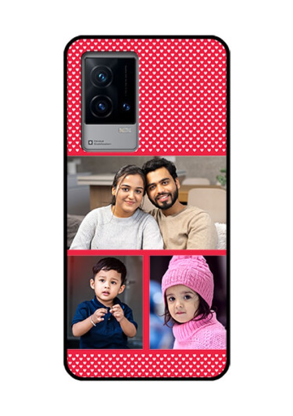 iQOO 9 5G Personalized Glass Phone Case - Bulk Pic Upload Design