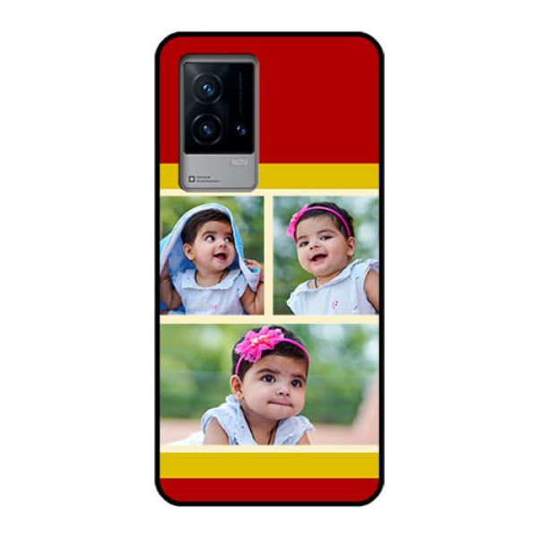 iQOO 9 5G Custom Glass Mobile Case - Multiple Pic Upload Design