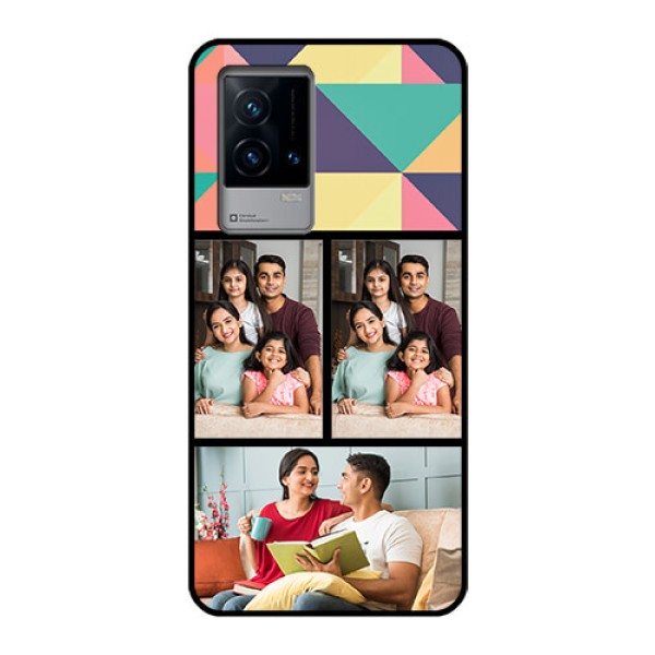 iQOO 9 5G Custom Glass Phone Case - Bulk Pic Upload Design