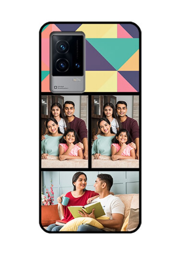 iQOO 9 5G Custom Glass Phone Case - Bulk Pic Upload Design