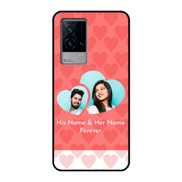 iQOO 9 5G Personalized Glass Phone Case - Couple Pic Upload Design iQOO 9 5G Personalized Glass Phone Case - Couple Pic Upload Design