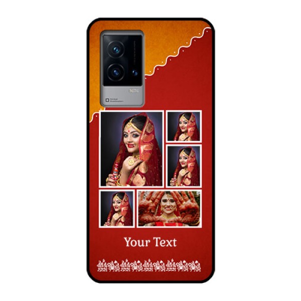 iQOO 9 5G Personalized Glass Phone Case - Wedding Pic Upload Design iQOO 9 5G Personalized Glass Phone Case - Wedding Pic Upload Design