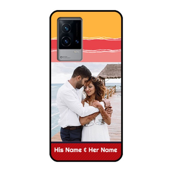 iQOO 9 5G Custom Glass Mobile Case - Colorful Case Design