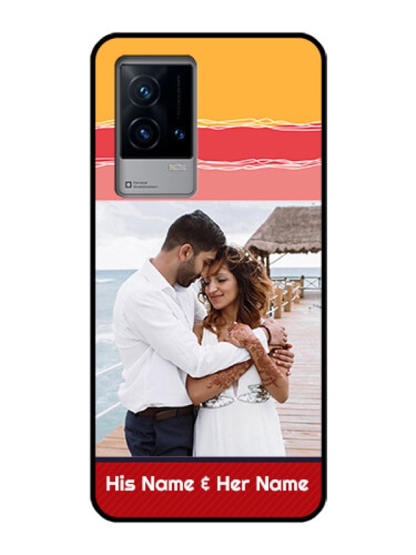 Custom iQOO 9 5G Custom Glass Mobile Case - Colorful Case Design