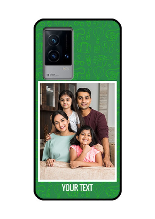 iQOO 9 5G Personalized Glass Phone Case - Picture Upload Design