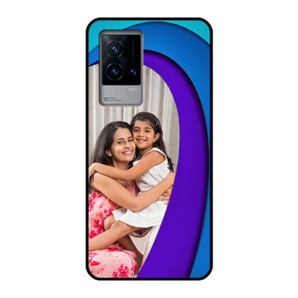 iQOO 9 5G Photo Printing on Glass Case - Simple Pattern Design