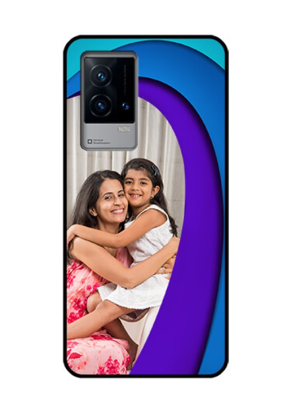 iQOO 9 5G Photo Printing on Glass Case - Simple Pattern Design