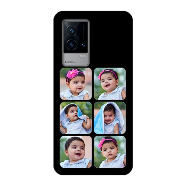 iQOO 9 5G Photo Printing on Glass Case - Multiple Pictures Design