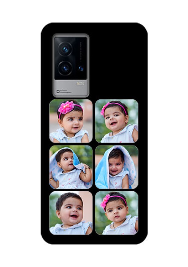iQOO 9 5G Photo Printing on Glass Case - Multiple Pictures Design