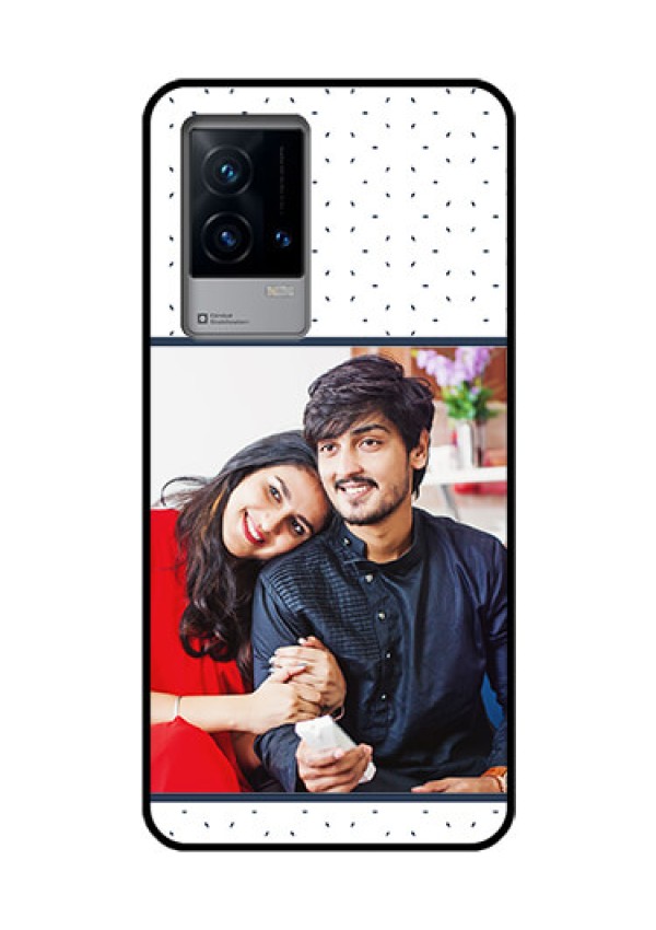 iQOO 9 5G Personalized Glass Phone Case - Premium Dot Design