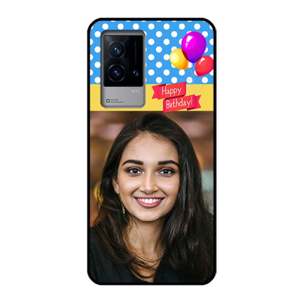 iQOO 9 5G Custom Glass Mobile Case - Happy Birthday Design