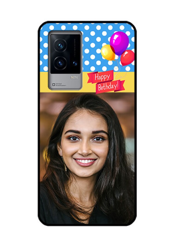 iQOO 9 5G Custom Glass Mobile Case - Happy Birthday Design