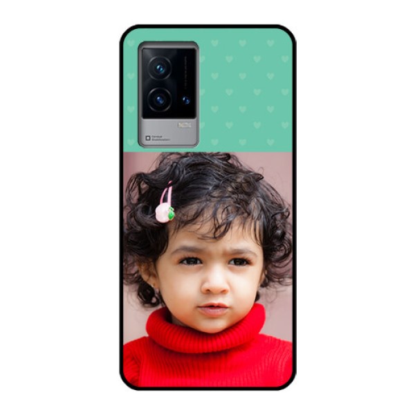 iQOO 9 5G Custom Glass Phone Case - Lovers Picture Design