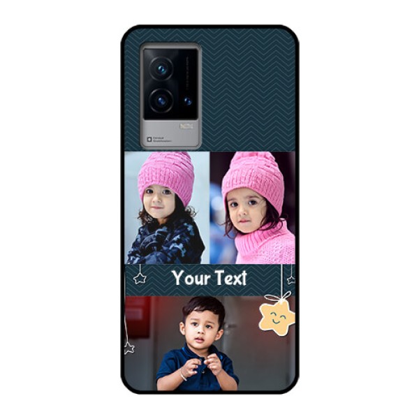 iQOO 9 5G Custom Glass Mobile Case - Hanging Stars Design