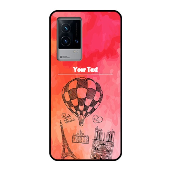 iQOO 9 5G Custom Glass Phone Case - Paris Theme Design
