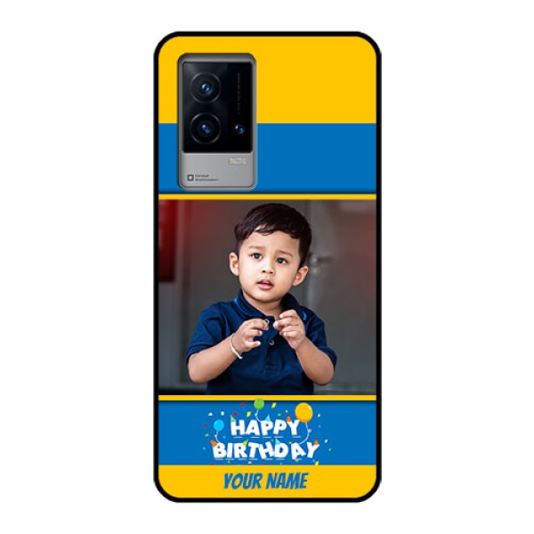 iQOO 9 5G Custom Glass Mobile Case - Birthday Wishes Design
