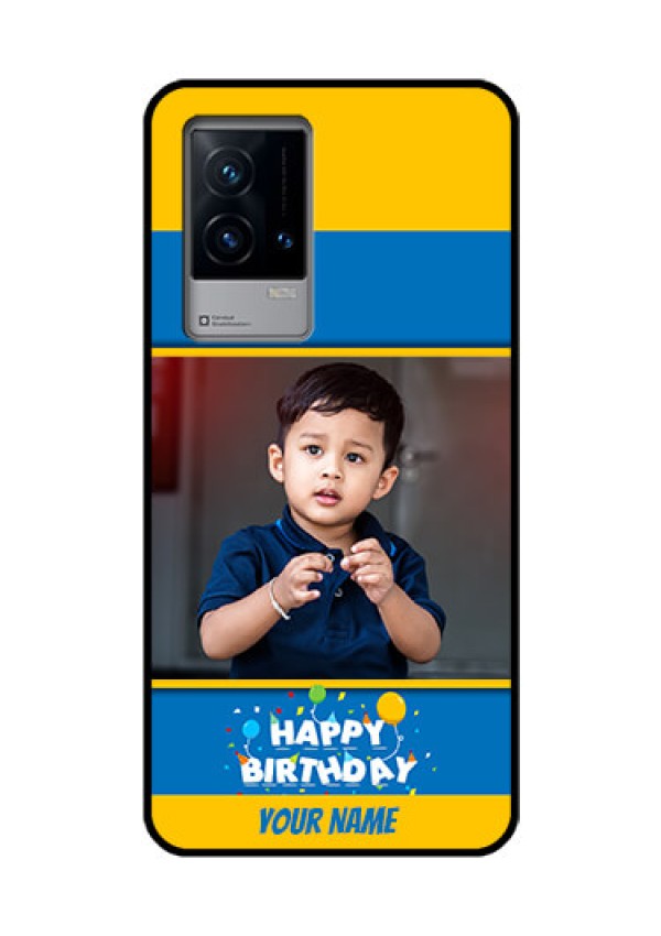 iQOO 9 5G Custom Glass Mobile Case - Birthday Wishes Design