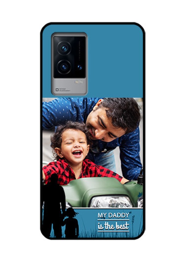 iQOO 9 5G Custom Glass Mobile Case - Best dad design