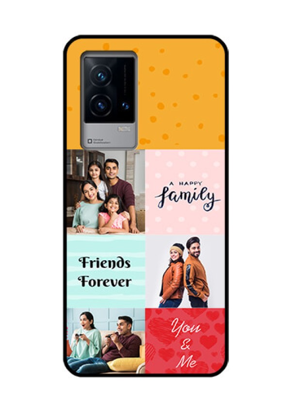 iQOO 9 5G Personalized Glass Phone Case - Images with Quotes Design