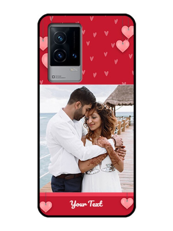 Custom iQOO 9 5G Custom Glass Phone Case - Valentines Day Design