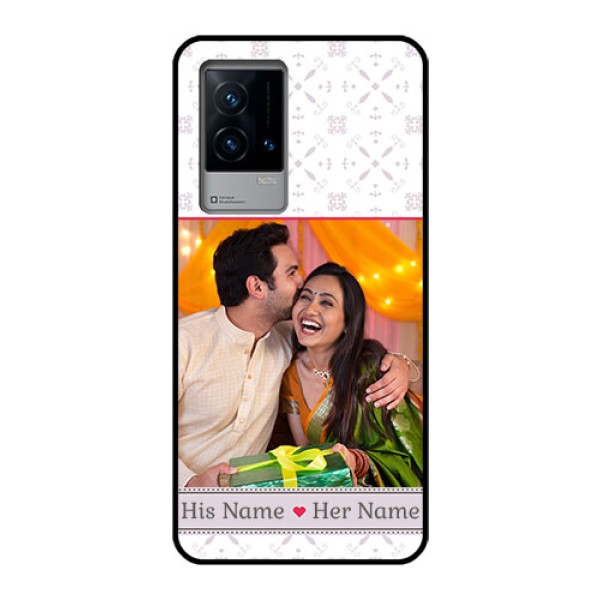 iQOO 9 5G Custom Glass Mobile Case - with Photo and Ethnic Design iQOO 9 5G Custom Glass Mobile Case - with Photo and Ethnic Design