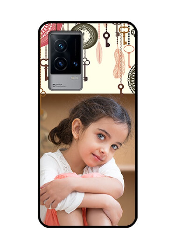 iQOO 9 5G Custom Glass Mobile Case - Boho Style Design