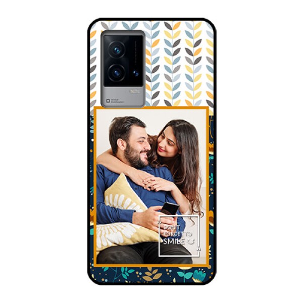 iQOO 9 5G Custom Glass Mobile Case - Pattern Design