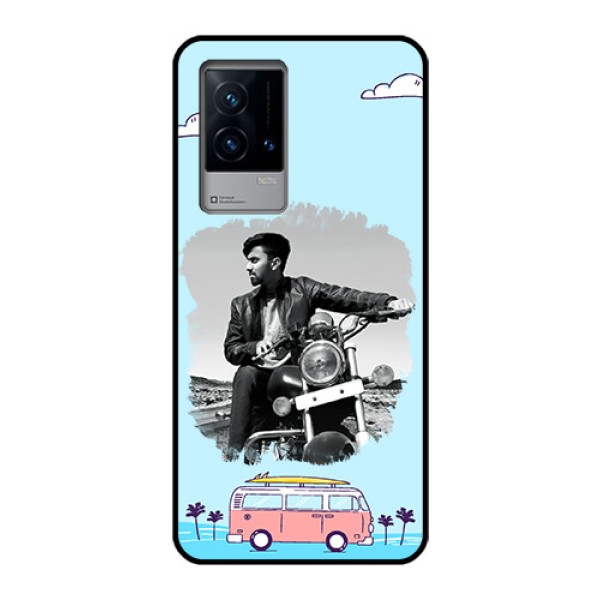 iQOO 9 5G Photo Printing on Glass Case - Travel & Adventure Design