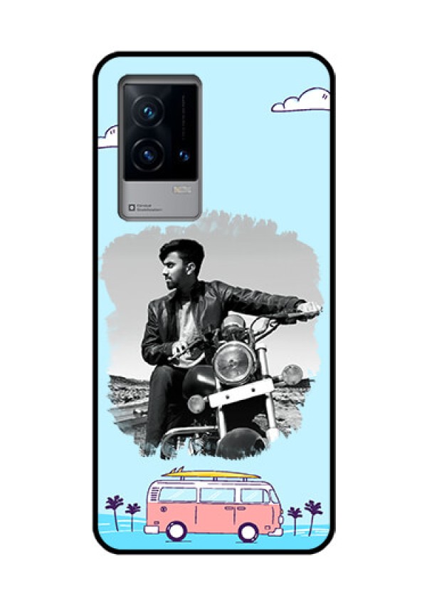 iQOO 9 5G Photo Printing on Glass Case - Travel & Adventure Design