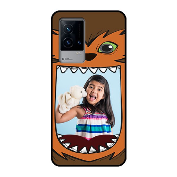 iQOO 9 5G Photo Printing on Glass Case - Owl Monster Back Case Design iQOO 9 5G Photo Printing on Glass Case - Owl Monster Back Case Design