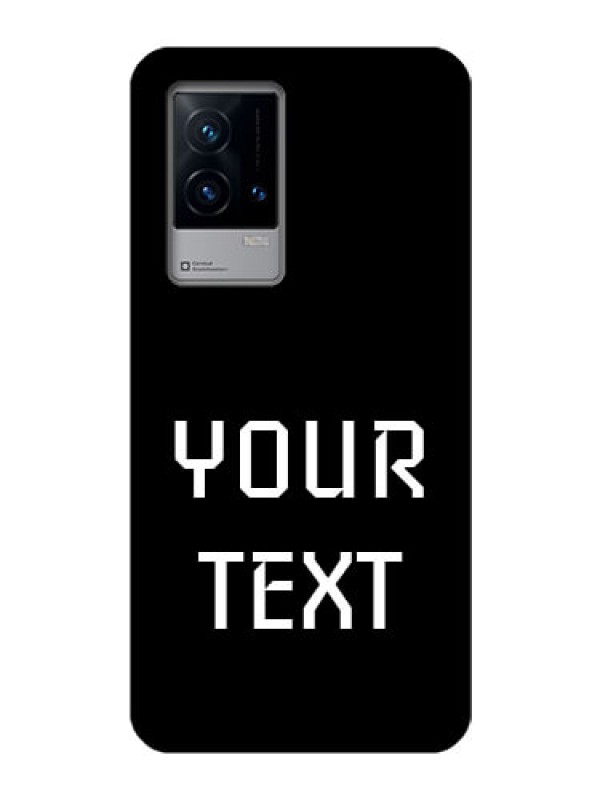 Custom iQOO 9 5G Your Name on Glass Phone Case