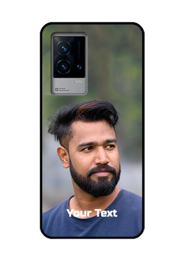 iQOO 9 5G Glass Mobile Cover: Photo with Text