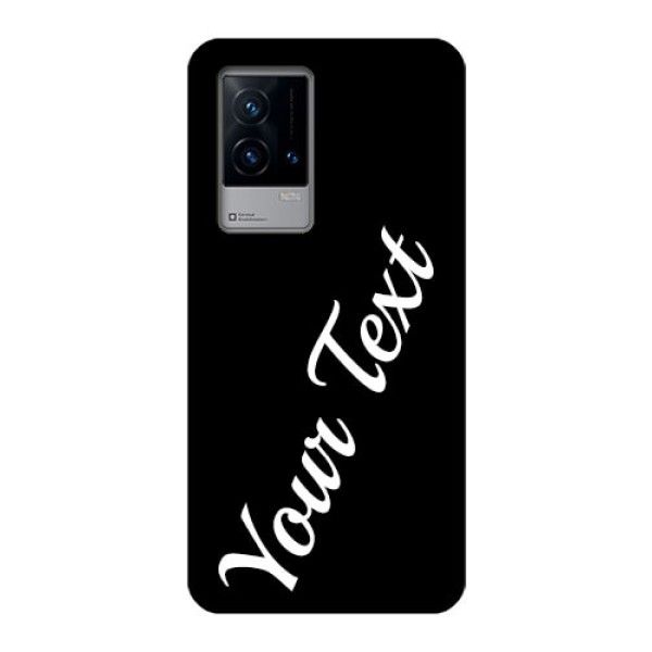 iQOO 9 5G Custom Glass Mobile Cover with Your Name