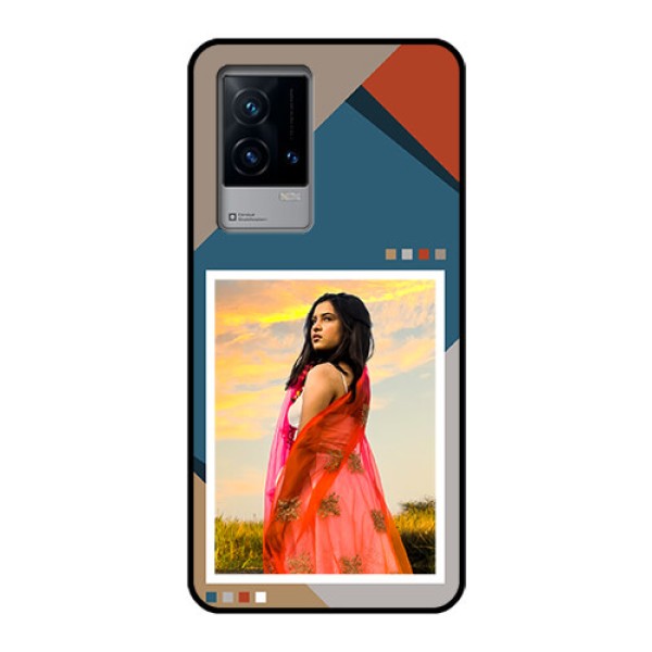 iQOO 9 5G Personalized Glass Phone Case - Retro color pallet Design iQOO 9 5G Personalized Glass Phone Case - Retro color pallet Design