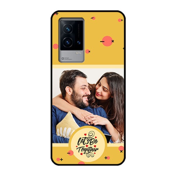 iQOO 9 5G Photo Printing on Glass Case - Lets be Together Design