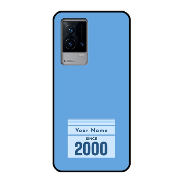 iQOO 9 5G Custom Glass Mobile Case - Custom Year of birth Design iQOO 9 5G Custom Glass Mobile Case - Custom Year of birth Design