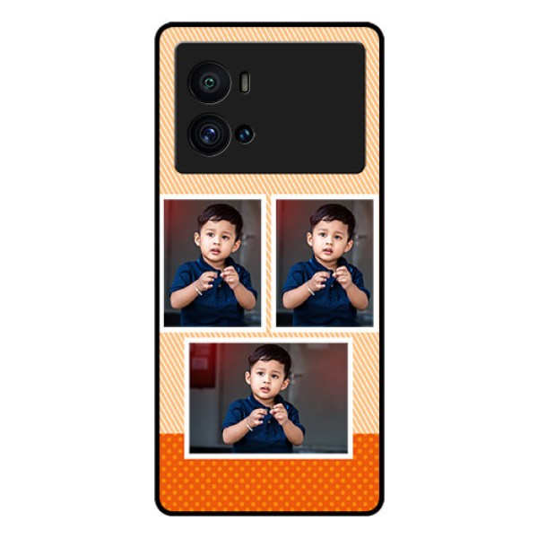 iQOO 9 Pro 5G Photo Printing on Glass Case - Bulk Photos Upload Design