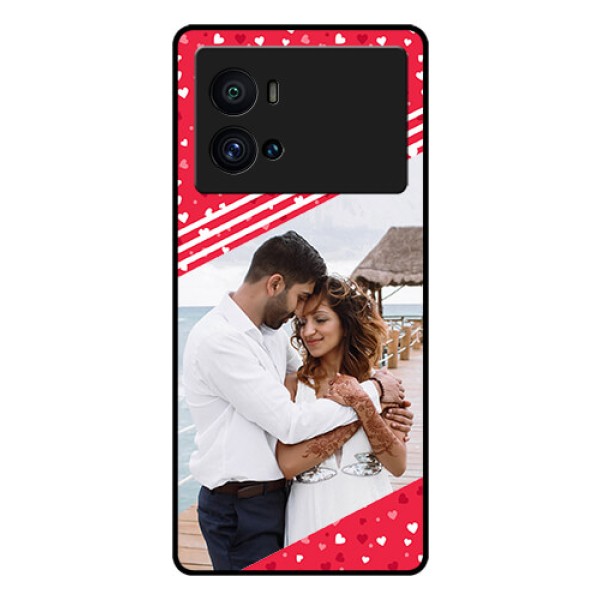 iQOO 9 Pro 5G Custom Glass Mobile Case - Valentines Gift Design