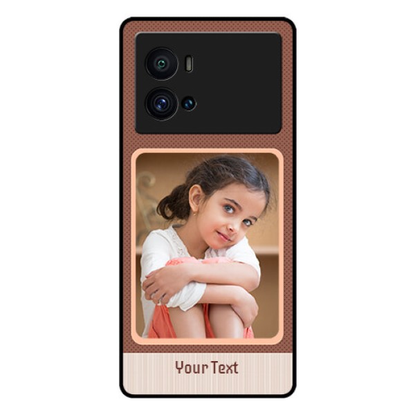 iQOO 9 Pro 5G Custom Glass Phone Case - Simple Pic Upload Design