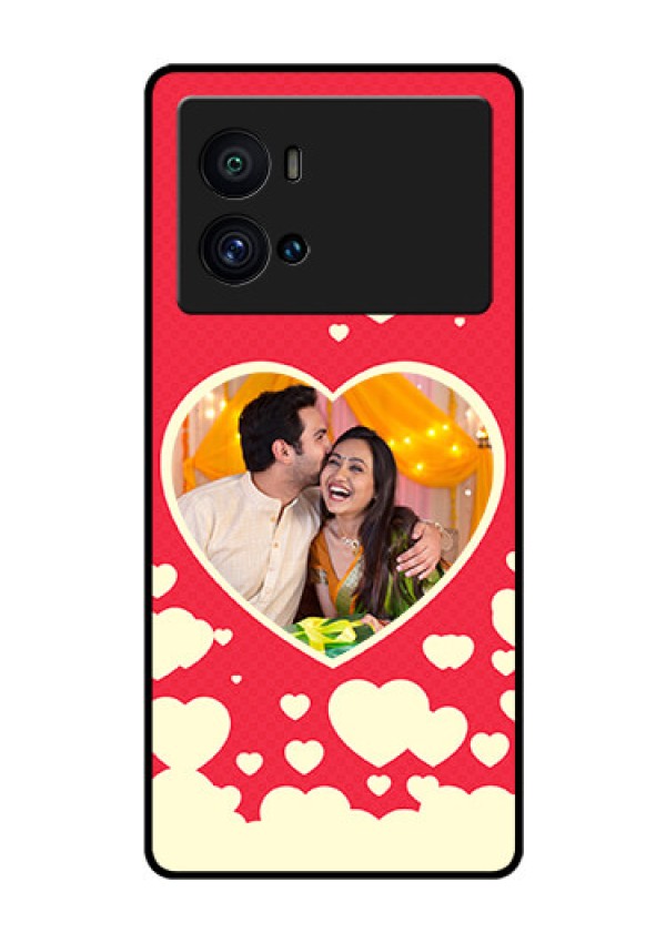 iQOO 9 Pro 5G Custom Glass Mobile Case - Love Symbols Phone Cover Design