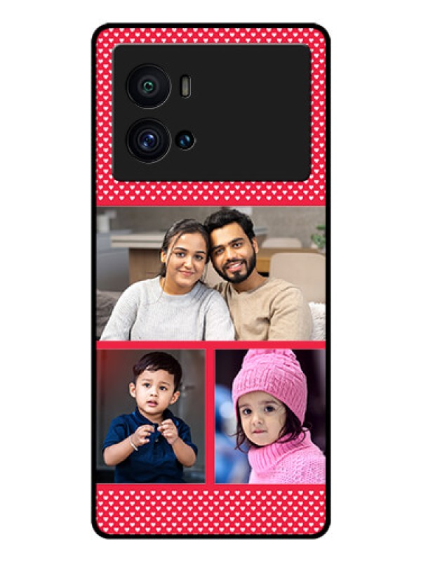 Custom iQOO 9 Pro 5G Personalized Glass Phone Case - Bulk Pic Upload Design